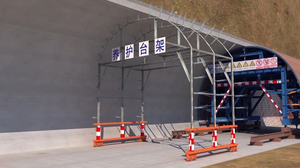 金山屯区隧道施工动画制作公司 - 隧道施工工艺和施工方法 - 隧道施工汇报动画视频 - bim 工程施工动画